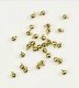 Мини-бубенчики золото, 30 шт. 6 мм
